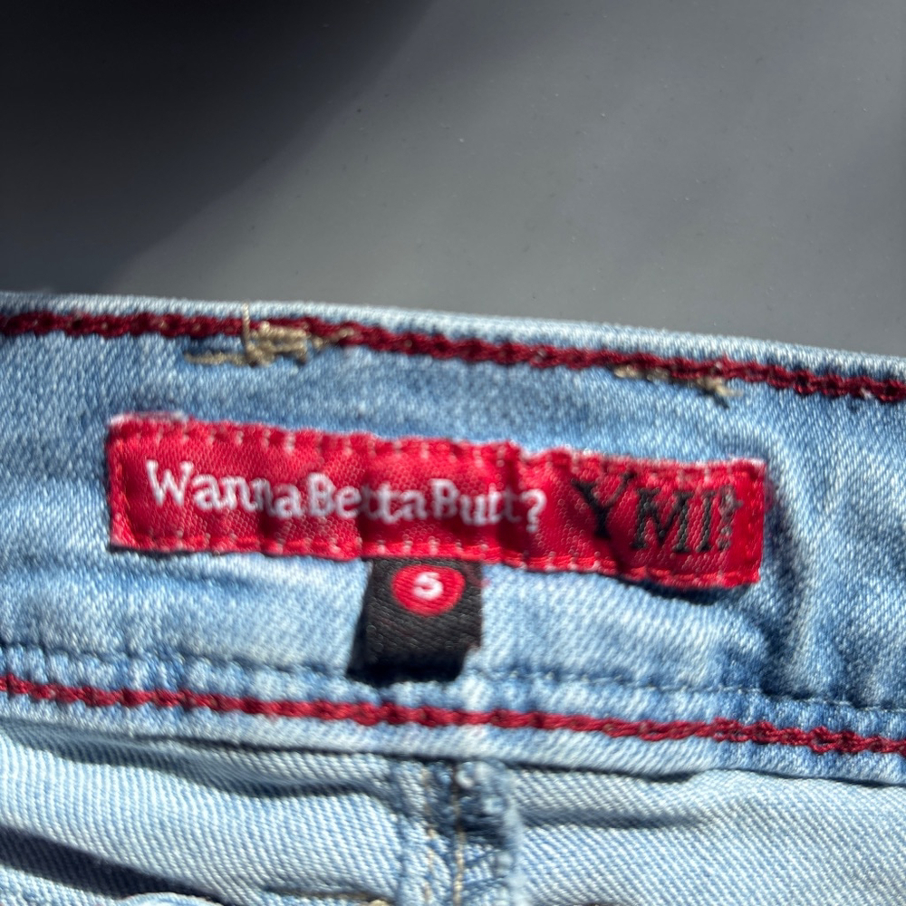EUC YMI Wanna Betta Butt? Blue Jeans - Size 5 - Picture 6 of 9